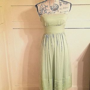 JCrew Juliette Silk Chiffon Special Occasions Bridesmaid Dress Lt Green …